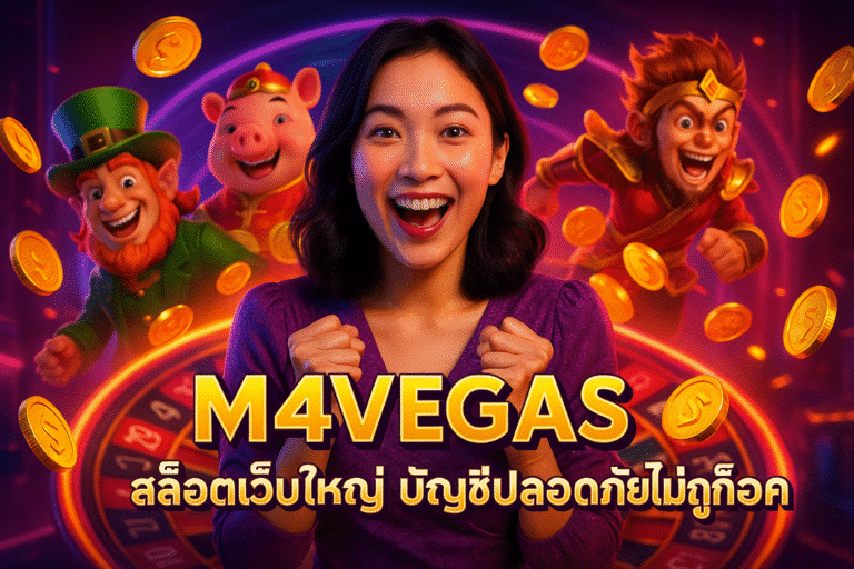 M4VEGAS สล็อตเว็บใหญ่ บัญชีปลอดภัย ไม่ถูกล็อค