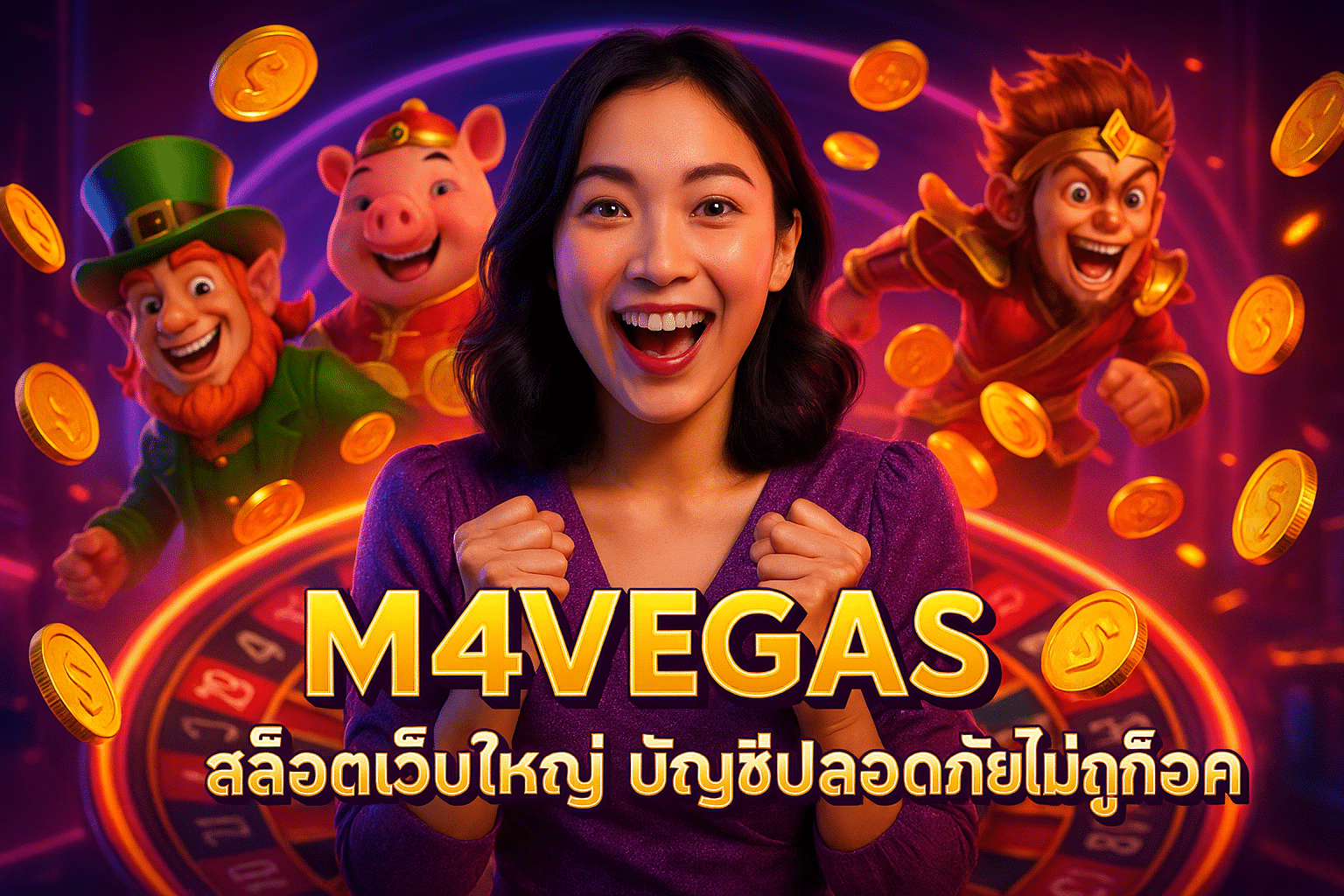 M4VEGAS สล็อตเว็บใหญ่ บัญชีปลอดภัย ไม่ถูกล็อค