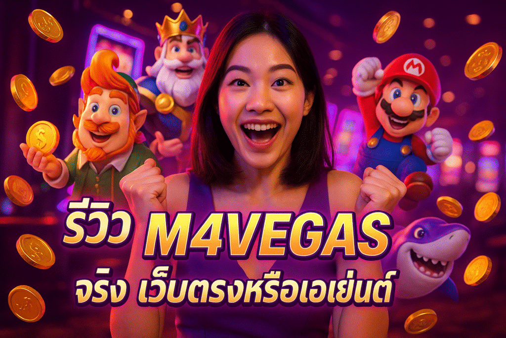 รีวิว M4VEGAS จริง เว็บตรงหรือเอเย่นต์