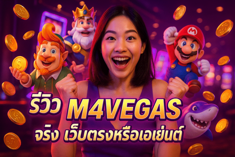 รีวิว M4VEGAS จริง เว็บตรงหรือเอเย่นต์