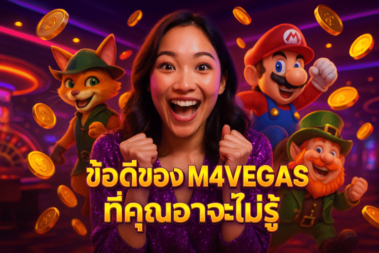 ข้อดีของ M4VEGAS ที่คุณอาจไม่รู้