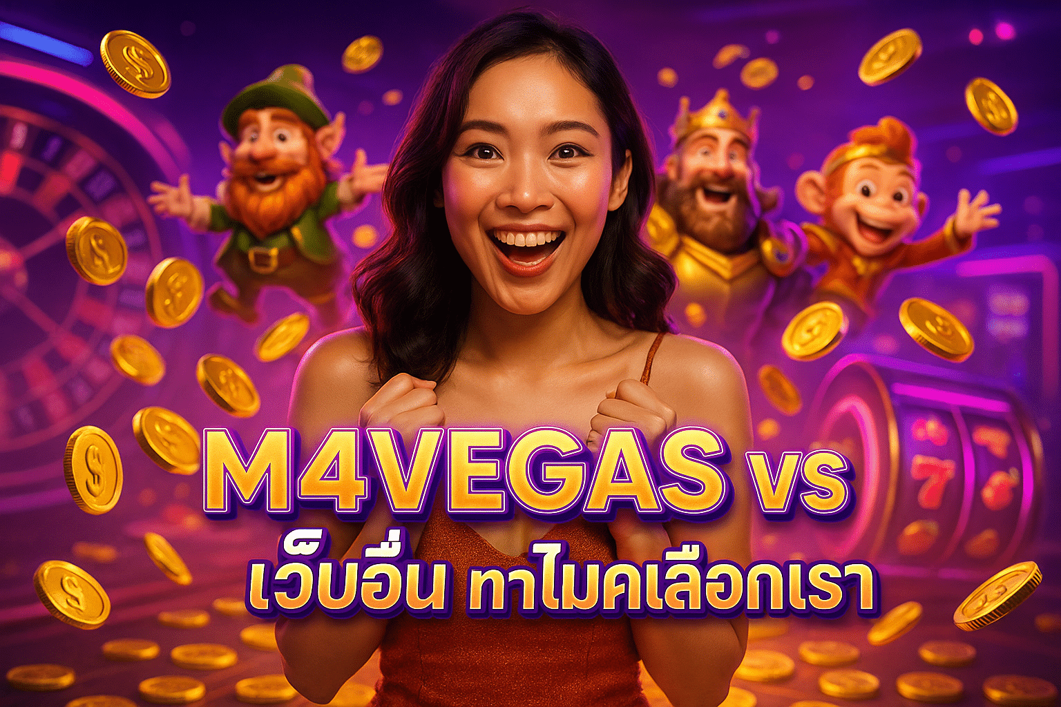 M4VEGAS vs เว็บอื่น ทำไมคนเลือกเรา