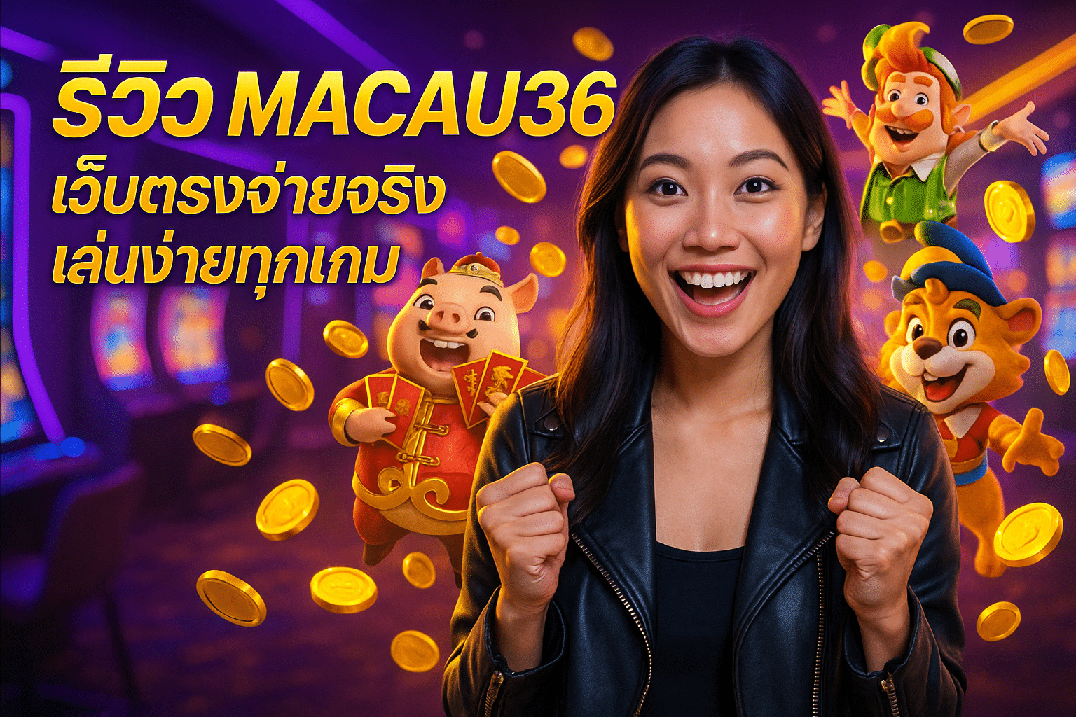 รีวิว MACAU36 เว็บตรงจ่ายจริง เล่นง่ายทุกเกม